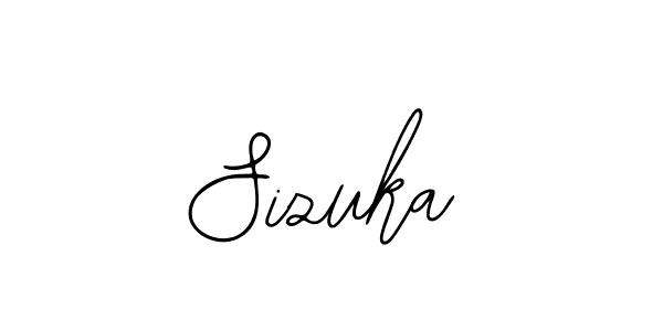 Similarly Bearetta-2O07w is the best handwritten signature design. Signature creator online .You can use it as an online autograph creator for name Sizuka. Sizuka signature style 12 images and pictures png