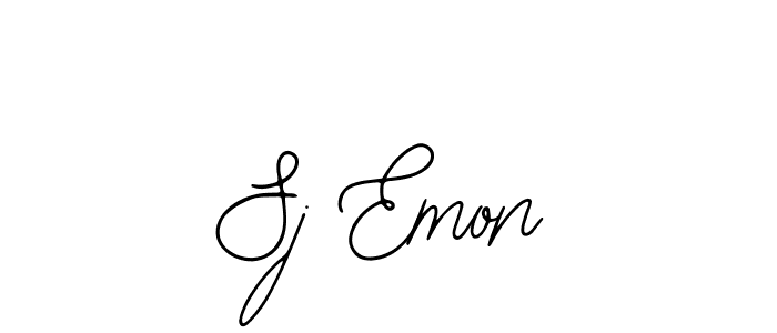 Once you've used our free online signature maker to create your best signature Bearetta-2O07w style, it's time to enjoy all of the benefits that Sj Emon name signing documents. Sj Emon signature style 12 images and pictures png