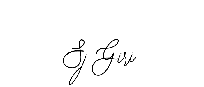 How to Draw Sj Giri signature style? Bearetta-2O07w is a latest design signature styles for name Sj Giri. Sj Giri signature style 12 images and pictures png