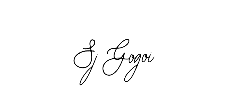 Create a beautiful signature design for name Sj Gogoi. With this signature (Bearetta-2O07w) fonts, you can make a handwritten signature for free. Sj Gogoi signature style 12 images and pictures png
