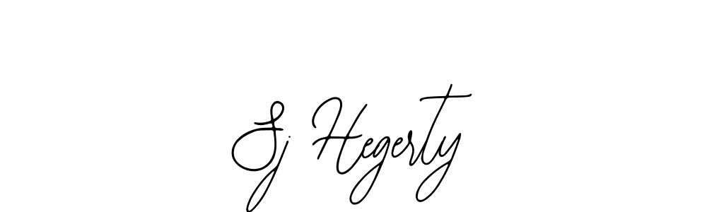 Best and Professional Signature Style for Sj Hegerty. Bearetta-2O07w Best Signature Style Collection. Sj Hegerty signature style 12 images and pictures png