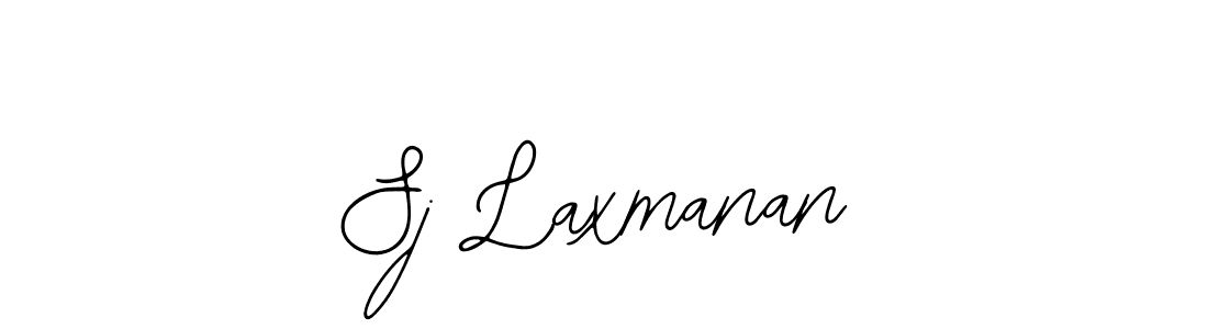Design your own signature with our free online signature maker. With this signature software, you can create a handwritten (Bearetta-2O07w) signature for name Sj Laxmanan. Sj Laxmanan signature style 12 images and pictures png