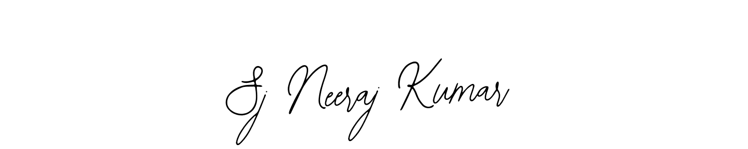 How to make Sj Neeraj Kumar signature? Bearetta-2O07w is a professional autograph style. Create handwritten signature for Sj Neeraj Kumar name. Sj Neeraj Kumar signature style 12 images and pictures png