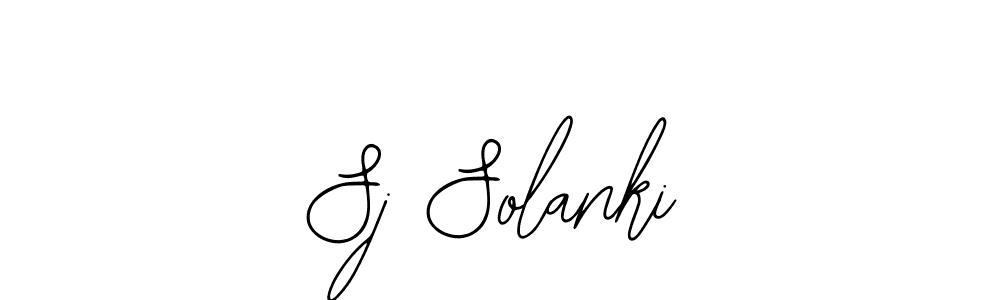 if you are searching for the best signature style for your name Sj Solanki. so please give up your signature search. here we have designed multiple signature styles  using Bearetta-2O07w. Sj Solanki signature style 12 images and pictures png