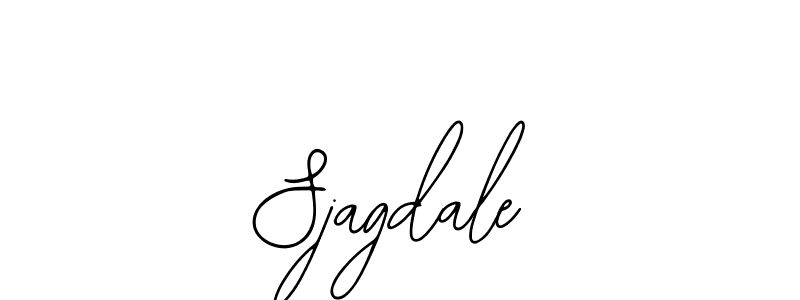 Create a beautiful signature design for name Sjagdale. With this signature (Bearetta-2O07w) fonts, you can make a handwritten signature for free. Sjagdale signature style 12 images and pictures png