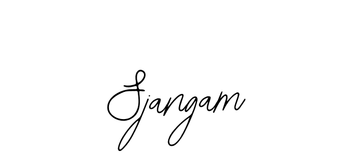 Make a beautiful signature design for name Sjangam. With this signature (Bearetta-2O07w) style, you can create a handwritten signature for free. Sjangam signature style 12 images and pictures png