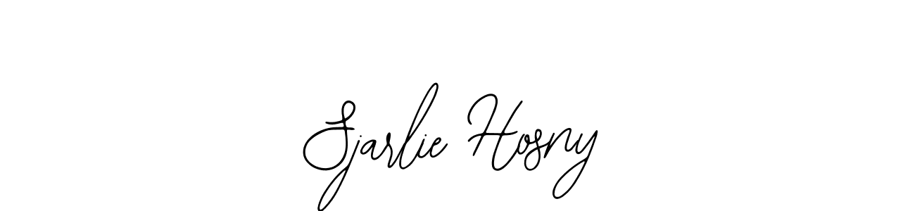 if you are searching for the best signature style for your name Sjarlie Hosny. so please give up your signature search. here we have designed multiple signature styles  using Bearetta-2O07w. Sjarlie Hosny signature style 12 images and pictures png