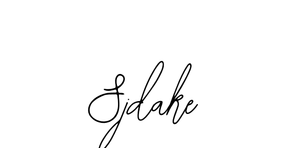 Sjdake stylish signature style. Best Handwritten Sign (Bearetta-2O07w) for my name. Handwritten Signature Collection Ideas for my name Sjdake. Sjdake signature style 12 images and pictures png