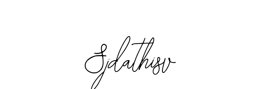 It looks lik you need a new signature style for name Sjdathisv. Design unique handwritten (Bearetta-2O07w) signature with our free signature maker in just a few clicks. Sjdathisv signature style 12 images and pictures png