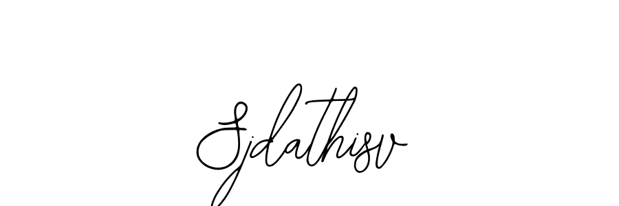 How to Draw Sjdathisv signature style? Bearetta-2O07w is a latest design signature styles for name Sjdathisv. Sjdathisv signature style 12 images and pictures png