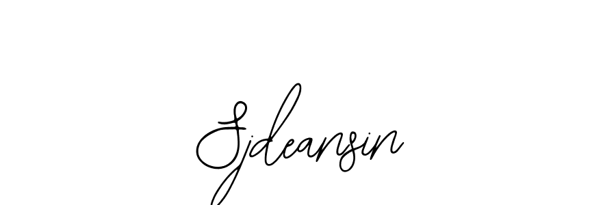 Similarly Bearetta-2O07w is the best handwritten signature design. Signature creator online .You can use it as an online autograph creator for name Sjdeansin. Sjdeansin signature style 12 images and pictures png