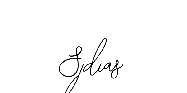 Create a beautiful signature design for name Sjdias. With this signature (Bearetta-2O07w) fonts, you can make a handwritten signature for free. Sjdias signature style 12 images and pictures png