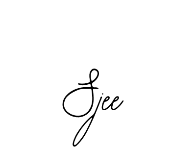Create a beautiful signature design for name Sjee. With this signature (Bearetta-2O07w) fonts, you can make a handwritten signature for free. Sjee signature style 12 images and pictures png