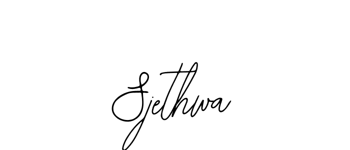 Make a beautiful signature design for name Sjethwa. Use this online signature maker to create a handwritten signature for free. Sjethwa signature style 12 images and pictures png