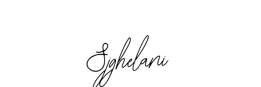 It looks lik you need a new signature style for name Sjghelani. Design unique handwritten (Bearetta-2O07w) signature with our free signature maker in just a few clicks. Sjghelani signature style 12 images and pictures png