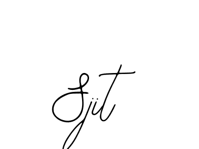 Sjit stylish signature style. Best Handwritten Sign (Bearetta-2O07w) for my name. Handwritten Signature Collection Ideas for my name Sjit. Sjit signature style 12 images and pictures png