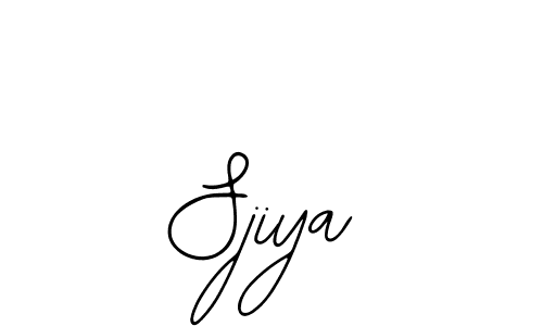 Use a signature maker to create a handwritten signature online. With this signature software, you can design (Bearetta-2O07w) your own signature for name Sjiya. Sjiya signature style 12 images and pictures png