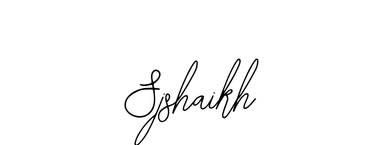 Bearetta-2O07w is a professional signature style that is perfect for those who want to add a touch of class to their signature. It is also a great choice for those who want to make their signature more unique. Get Sjshaikh name to fancy signature for free. Sjshaikh signature style 12 images and pictures png