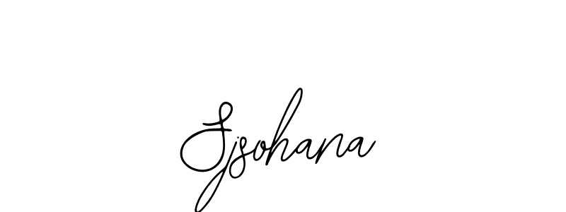Make a beautiful signature design for name Sjsohana. Use this online signature maker to create a handwritten signature for free. Sjsohana signature style 12 images and pictures png