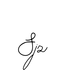 How to make Sjz signature? Bearetta-2O07w is a professional autograph style. Create handwritten signature for Sjz name. Sjz signature style 12 images and pictures png