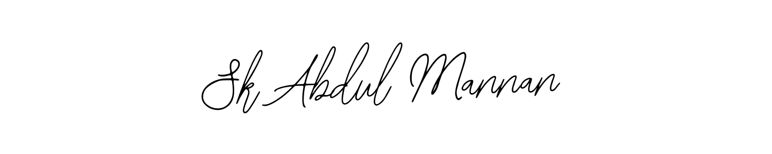 Also we have Sk Abdul Mannan name is the best signature style. Create professional handwritten signature collection using Bearetta-2O07w autograph style. Sk Abdul Mannan signature style 12 images and pictures png