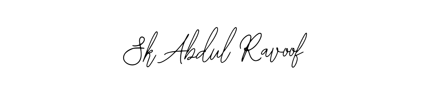 It looks lik you need a new signature style for name Sk Abdul Ravoof. Design unique handwritten (Bearetta-2O07w) signature with our free signature maker in just a few clicks. Sk Abdul Ravoof signature style 12 images and pictures png