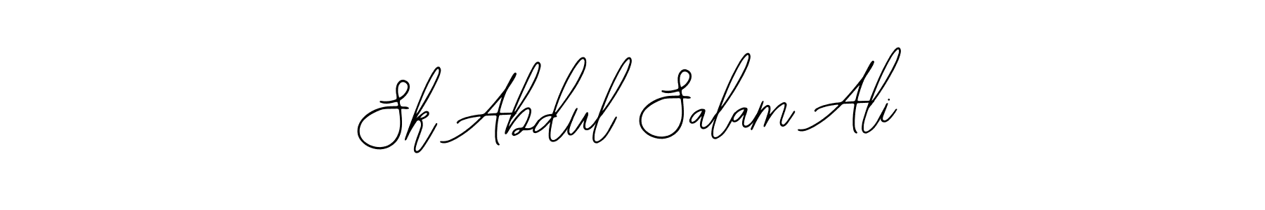 How to Draw Sk Abdul Salam Ali signature style? Bearetta-2O07w is a latest design signature styles for name Sk Abdul Salam Ali. Sk Abdul Salam Ali signature style 12 images and pictures png