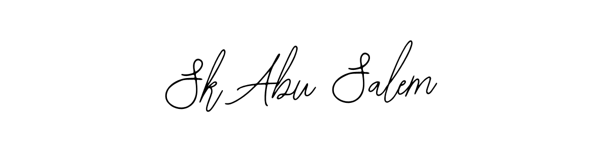 Design your own signature with our free online signature maker. With this signature software, you can create a handwritten (Bearetta-2O07w) signature for name Sk Abu Salem. Sk Abu Salem signature style 12 images and pictures png