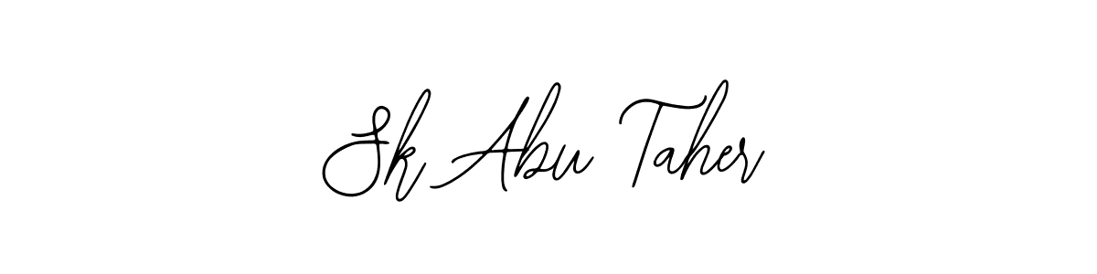 Use a signature maker to create a handwritten signature online. With this signature software, you can design (Bearetta-2O07w) your own signature for name Sk Abu Taher. Sk Abu Taher signature style 12 images and pictures png