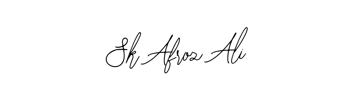 The best way (Bearetta-2O07w) to make a short signature is to pick only two or three words in your name. The name Sk Afroz Ali include a total of six letters. For converting this name. Sk Afroz Ali signature style 12 images and pictures png
