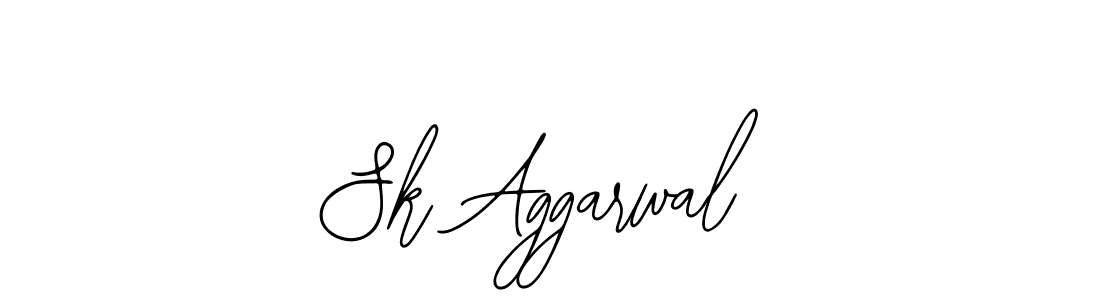 if you are searching for the best signature style for your name Sk Aggarwal. so please give up your signature search. here we have designed multiple signature styles  using Bearetta-2O07w. Sk Aggarwal signature style 12 images and pictures png