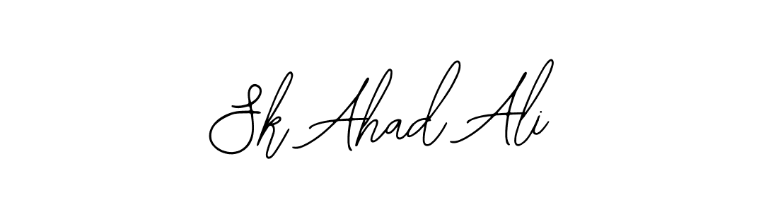 Also we have Sk Ahad Ali name is the best signature style. Create professional handwritten signature collection using Bearetta-2O07w autograph style. Sk Ahad Ali signature style 12 images and pictures png