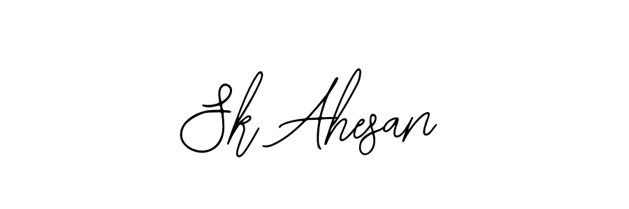 It looks lik you need a new signature style for name Sk Ahesan. Design unique handwritten (Bearetta-2O07w) signature with our free signature maker in just a few clicks. Sk Ahesan signature style 12 images and pictures png