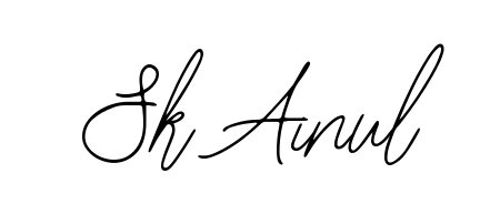 Use a signature maker to create a handwritten signature online. With this signature software, you can design (Bearetta-2O07w) your own signature for name Sk Ainul. Sk Ainul signature style 12 images and pictures png
