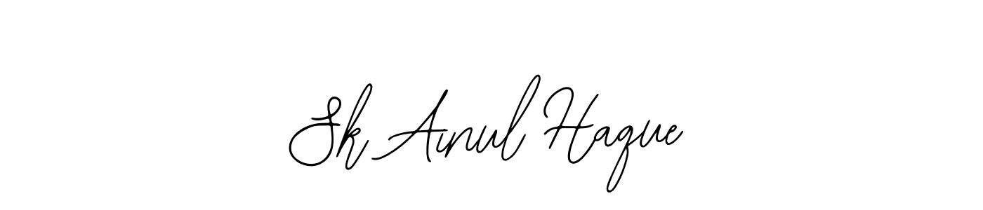 How to make Sk Ainul Haque signature? Bearetta-2O07w is a professional autograph style. Create handwritten signature for Sk Ainul Haque name. Sk Ainul Haque signature style 12 images and pictures png