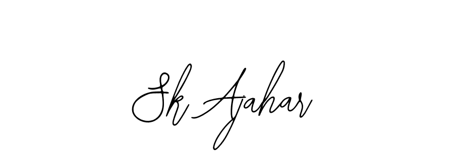 How to Draw Sk Ajahar signature style? Bearetta-2O07w is a latest design signature styles for name Sk Ajahar. Sk Ajahar signature style 12 images and pictures png