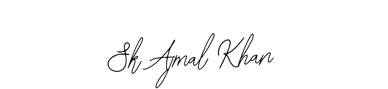 It looks lik you need a new signature style for name Sk Ajmal Khan. Design unique handwritten (Bearetta-2O07w) signature with our free signature maker in just a few clicks. Sk Ajmal Khan signature style 12 images and pictures png