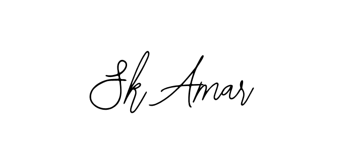 if you are searching for the best signature style for your name Sk Amar. so please give up your signature search. here we have designed multiple signature styles  using Bearetta-2O07w. Sk Amar signature style 12 images and pictures png