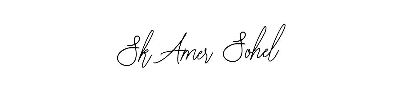 This is the best signature style for the Sk Amer Sohel name. Also you like these signature font (Bearetta-2O07w). Mix name signature. Sk Amer Sohel signature style 12 images and pictures png