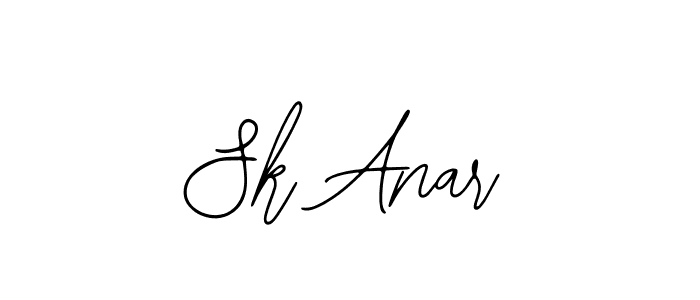 Sk Anar stylish signature style. Best Handwritten Sign (Bearetta-2O07w) for my name. Handwritten Signature Collection Ideas for my name Sk Anar. Sk Anar signature style 12 images and pictures png