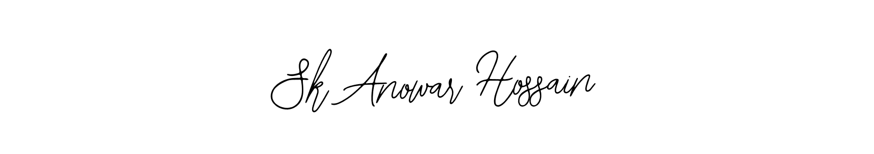 Use a signature maker to create a handwritten signature online. With this signature software, you can design (Bearetta-2O07w) your own signature for name Sk Anowar Hossain. Sk Anowar Hossain signature style 12 images and pictures png