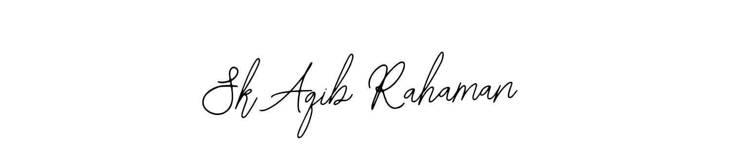 Also You can easily find your signature by using the search form. We will create Sk Aqib Rahaman name handwritten signature images for you free of cost using Bearetta-2O07w sign style. Sk Aqib Rahaman signature style 12 images and pictures png