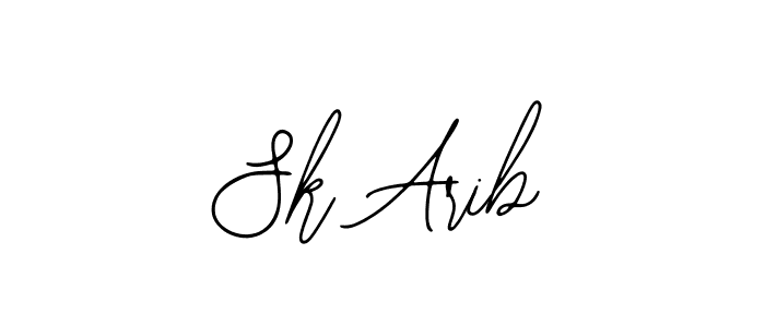 Make a beautiful signature design for name Sk Arib. With this signature (Bearetta-2O07w) style, you can create a handwritten signature for free. Sk Arib signature style 12 images and pictures png