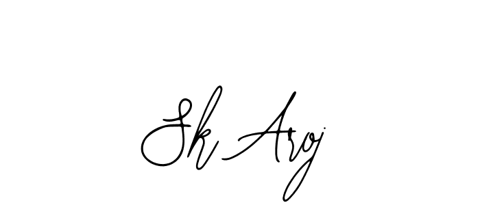 Bearetta-2O07w is a professional signature style that is perfect for those who want to add a touch of class to their signature. It is also a great choice for those who want to make their signature more unique. Get Sk Aroj name to fancy signature for free. Sk Aroj signature style 12 images and pictures png