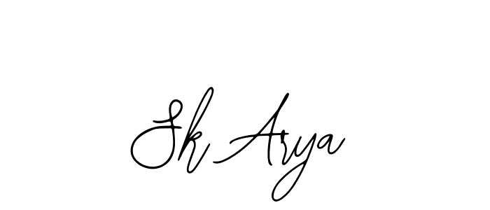 The best way (Bearetta-2O07w) to make a short signature is to pick only two or three words in your name. The name Sk Arya include a total of six letters. For converting this name. Sk Arya signature style 12 images and pictures png