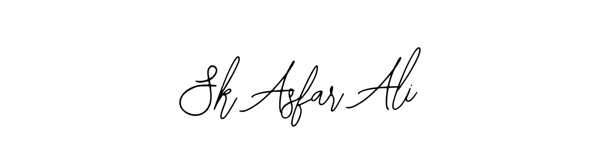 How to Draw Sk Asfar Ali signature style? Bearetta-2O07w is a latest design signature styles for name Sk Asfar Ali. Sk Asfar Ali signature style 12 images and pictures png