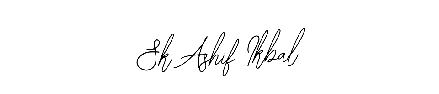 How to Draw Sk Ashif Ikbal signature style? Bearetta-2O07w is a latest design signature styles for name Sk Ashif Ikbal. Sk Ashif Ikbal signature style 12 images and pictures png