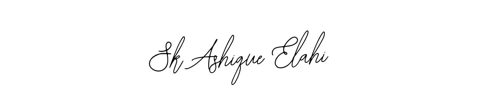 Sk Ashique Elahi stylish signature style. Best Handwritten Sign (Bearetta-2O07w) for my name. Handwritten Signature Collection Ideas for my name Sk Ashique Elahi. Sk Ashique Elahi signature style 12 images and pictures png