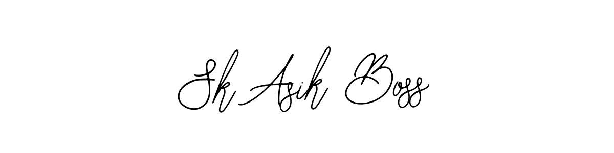 Make a beautiful signature design for name Sk Asik Boss. Use this online signature maker to create a handwritten signature for free. Sk Asik Boss signature style 12 images and pictures png