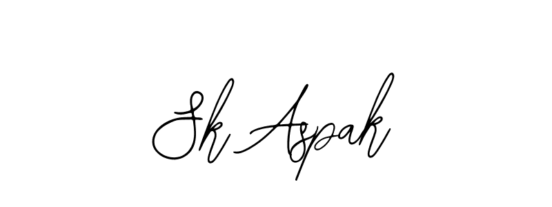 Also You can easily find your signature by using the search form. We will create Sk Aspak name handwritten signature images for you free of cost using Bearetta-2O07w sign style. Sk Aspak signature style 12 images and pictures png